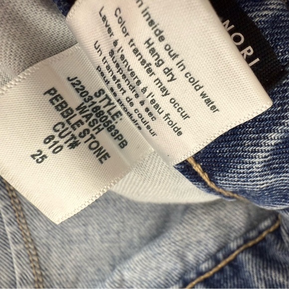 VERONICA BEARD Nori Denim Paperbag Shorts Extra High Rise with Belt size 25 - Picture 8 of 12